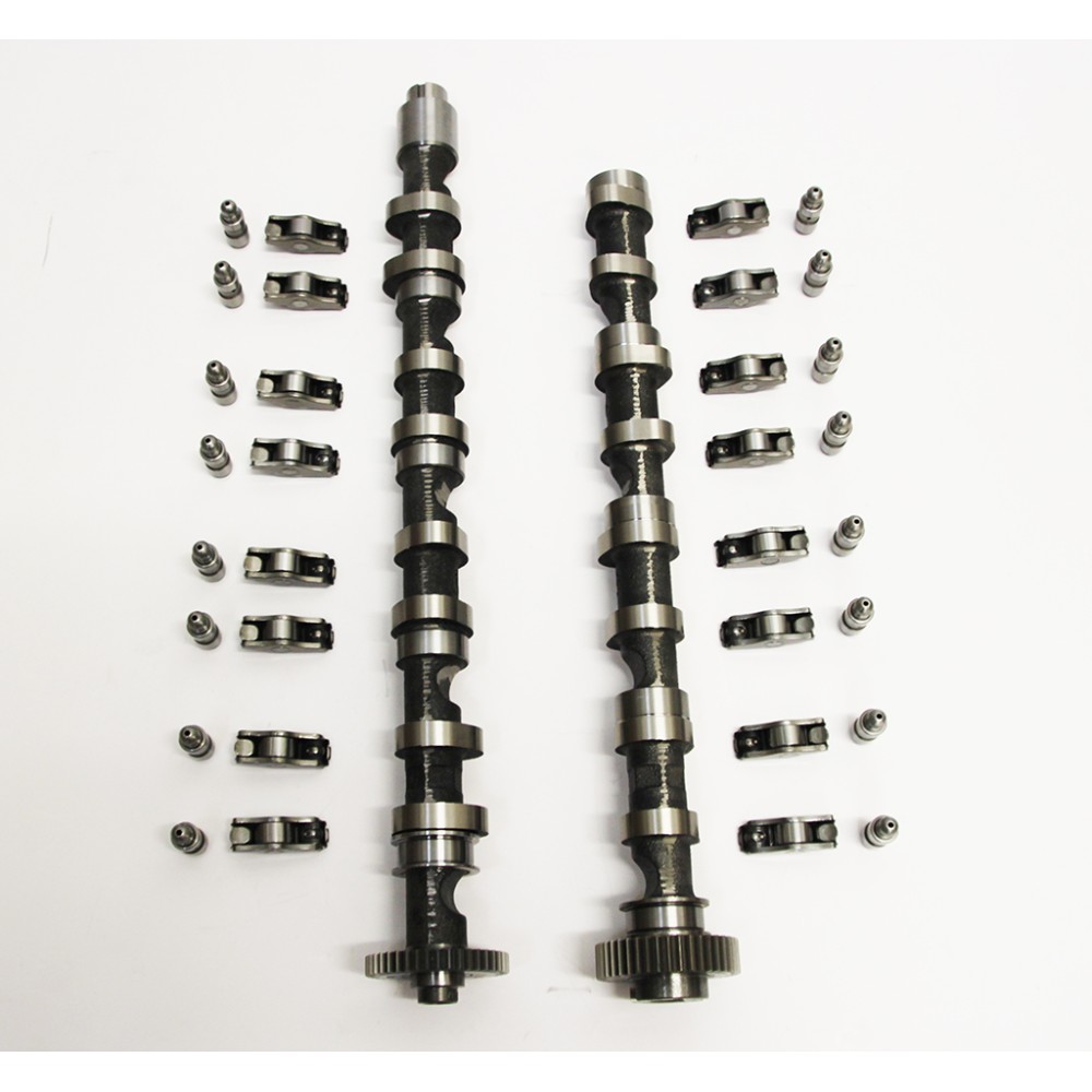 Inlet & Exhaust Camshafts With Rocker Arms & Hydraulic Lifters for